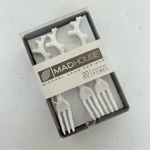 Michael Aram for MADHOUSE White Forks Set NWT
